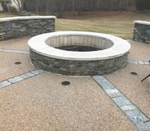 Concrete Round Fountain